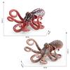 Wild Large Octopus Model Plastic Ocean Animal Statue  for Home Decor Office Display