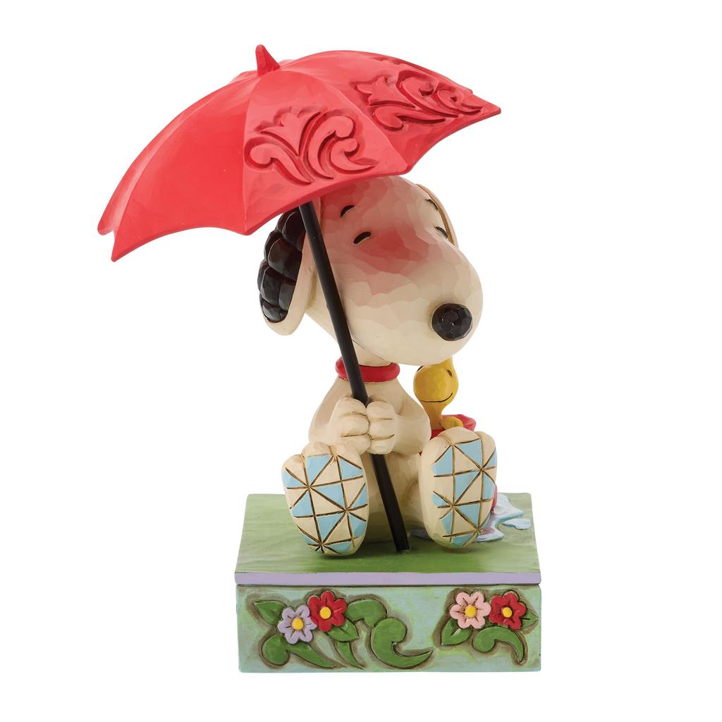 JIM SHORE Snoopy Holding Umbrella 6017872