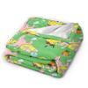 SpongeBobs Green Pineapple Tile Flannel Blankets Autumn  Warm Throw Blanket for Girls Boys Couch Bed Bedspread Sofa Bed Cover