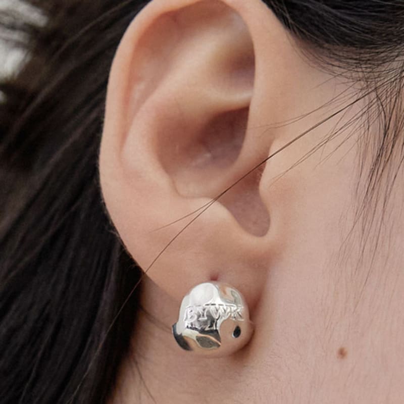 Byweekend Hammer Ball Earring