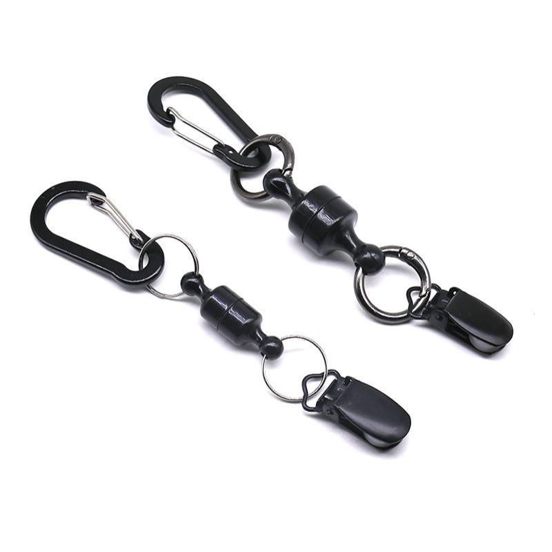 Golf Magnetic Putter Keeper Anti-Drop Waist Clip Durable ABS Golf Accessory for Professional Golf Training