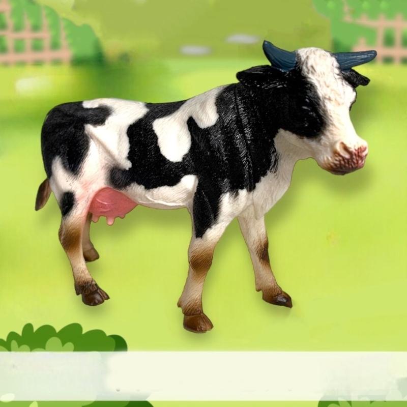 6PCS Realistic Figures Educational Toy PVC Farm Animal Replicas For Kids Education And Creative Storytelling Game