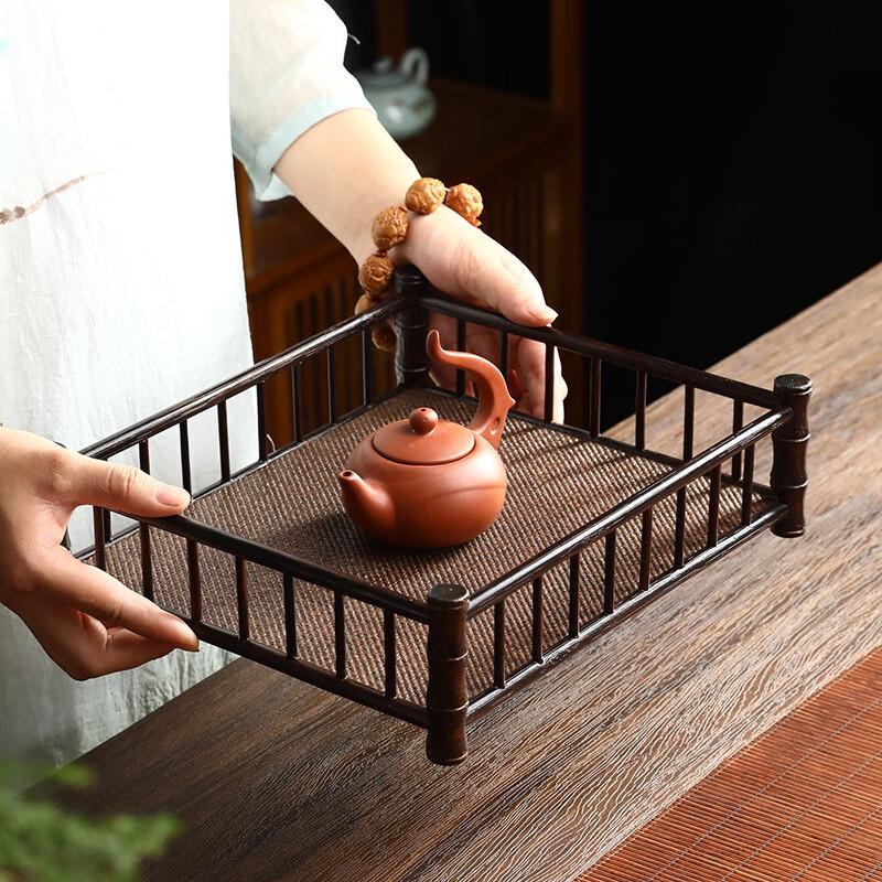 Bamboo Multi-Layer Tea Cup Rack