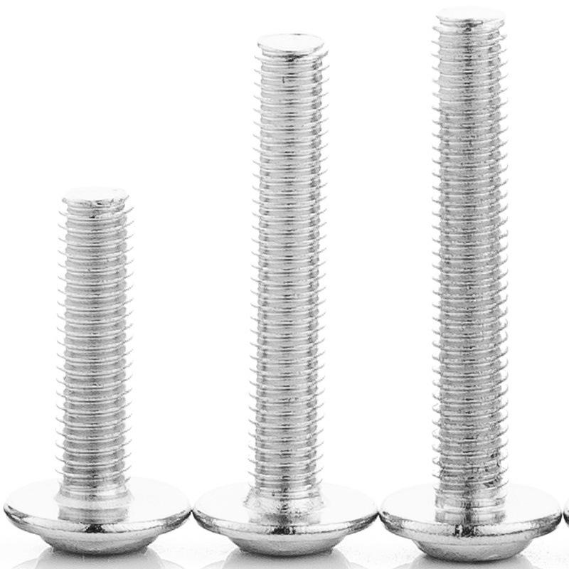 Custom 304 Stainless Steel PWM Cross Round Head Screw with Washer and Meson