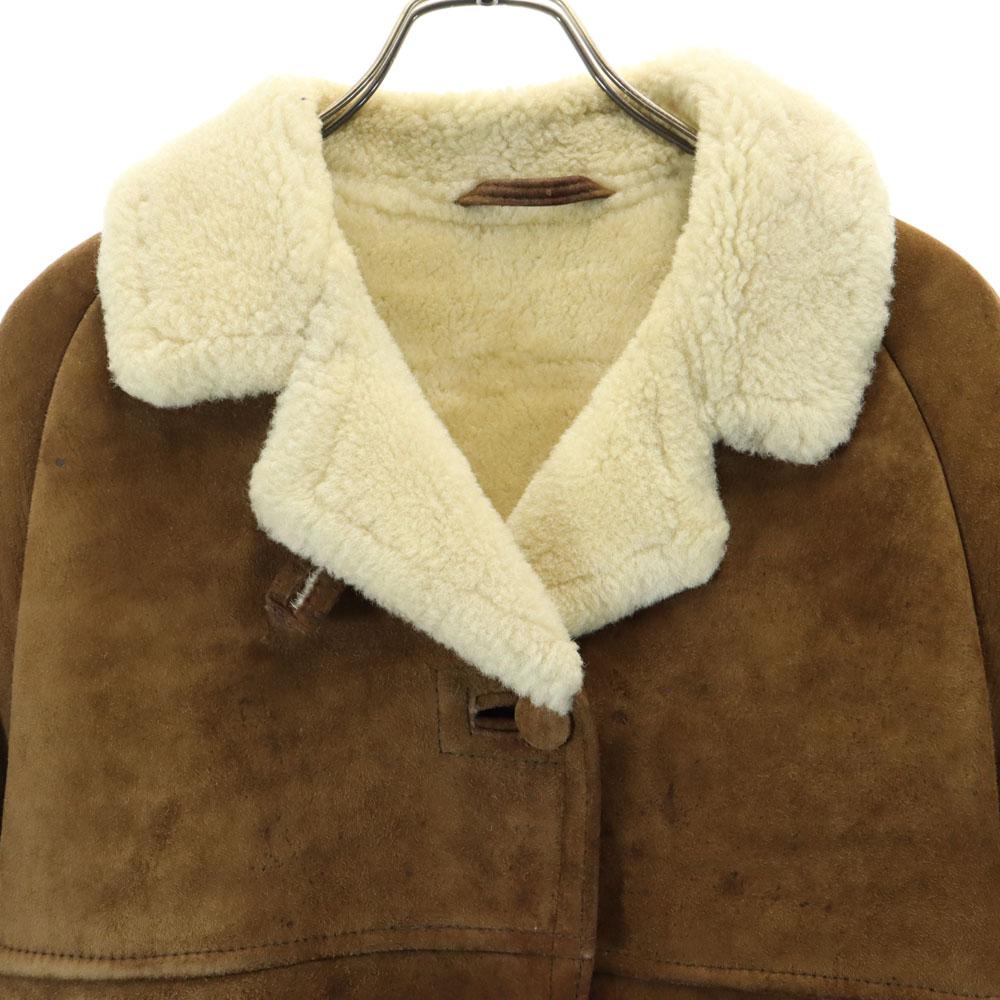 SELKIRK TANNERIES LTD 80s vintage Mouton coat Brown Women Used