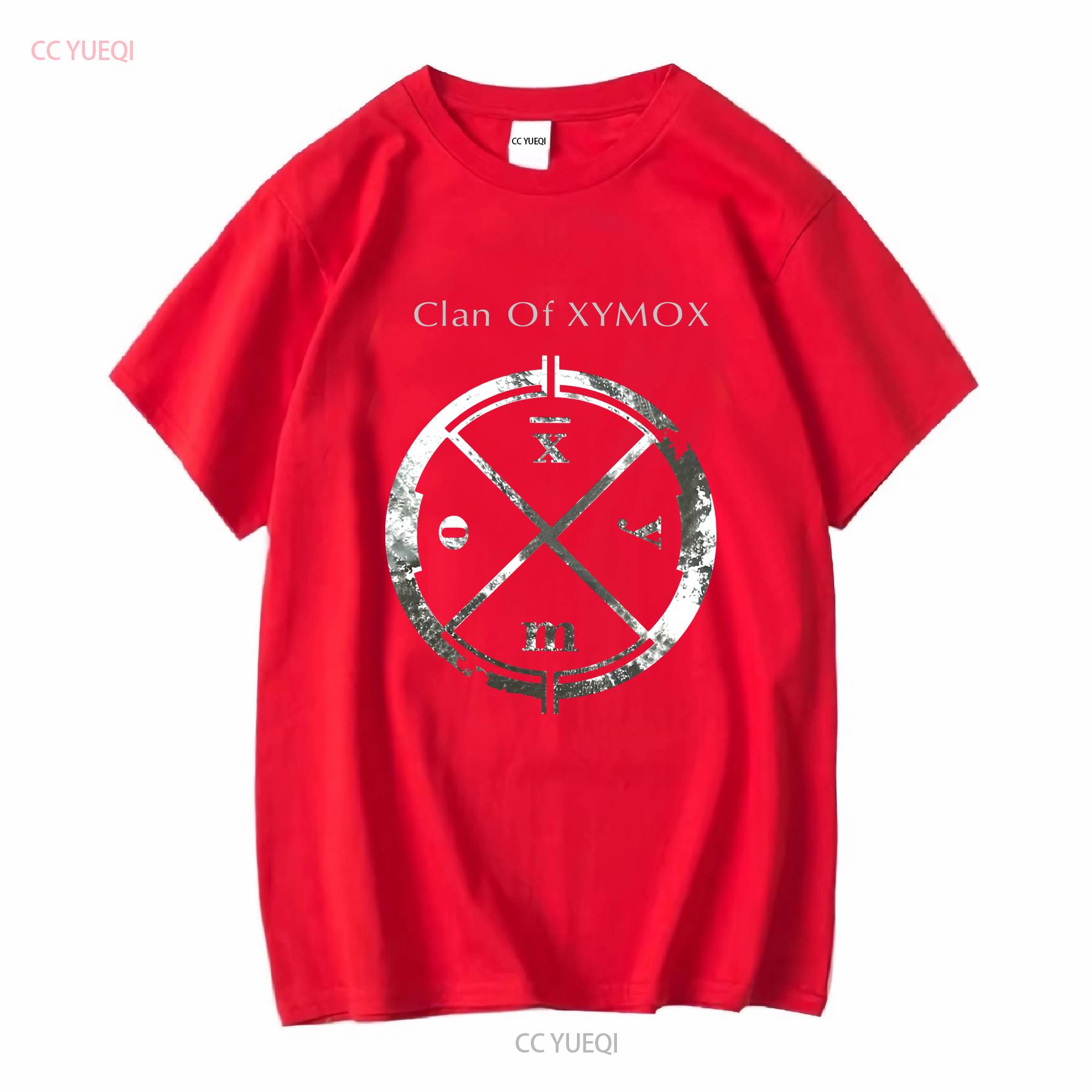 Clan Of Xymox T Shirt Alt Rock Goth Dark Wave Band long or short sleeves vintage Washed designer clothes Casual streetwear S