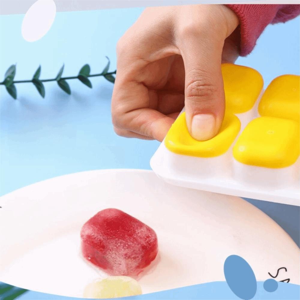 Silicone Silicone Mold 14 Grid Ice Blocks Maker Durable Square Ice Cube Tray  Kitchen Accessories