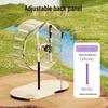 Super Silent Hamster Running Wheel Toy - Large Size Golden Hamster Exercise Ball with Stand for Cage Landscaping.