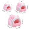 Small Animal Warm House Cozy Cave Hamster Guinea Pig Bed House Cage Accessories
