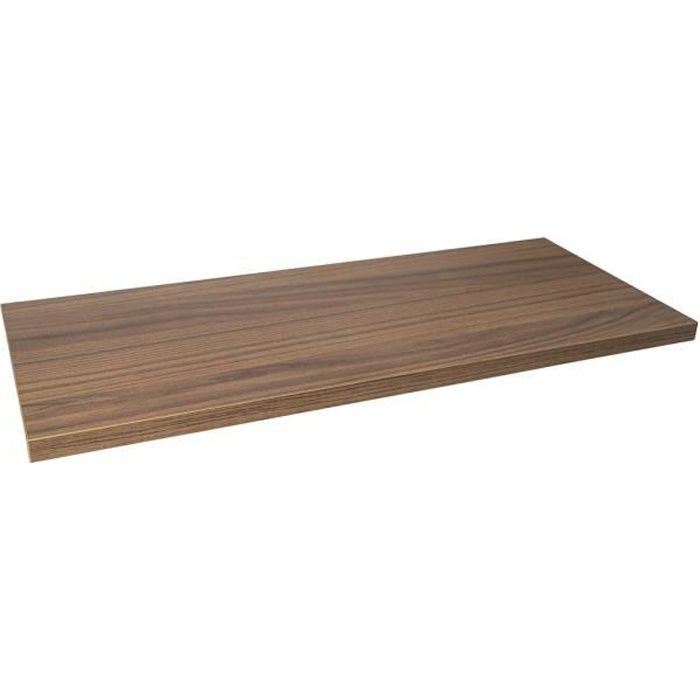 ARREGUI Basic CRA38-B Plateau, plan de travail pour meuble de tri et poubelle de recyclage ARREGUI Basic et Vario, noyer brut