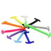16pcs/set Semicircle Elastic Silicone Sneakers Shoelace Special Silicone Shoelaces No Tie Shoelace Men Women Shoe Laces Rubber