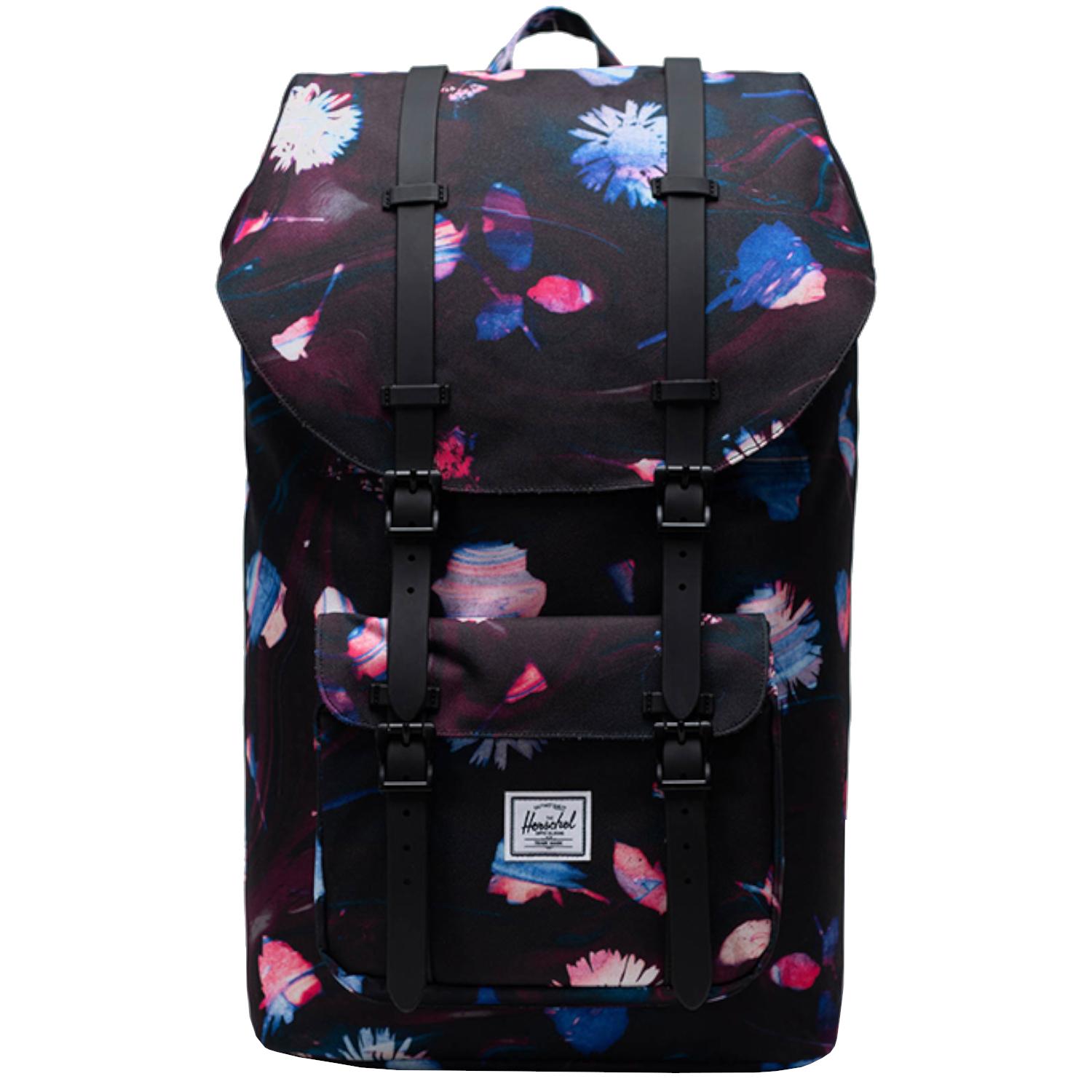 Herschel Zaino Little America, zaino nero da donna