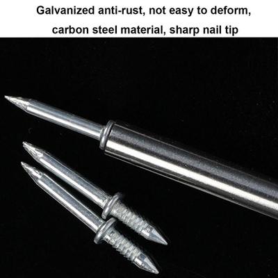 Double-Head Skirting Thread Seamless Nail Rust-Proof Without Marks Line Baseboard Skirting Thread Screws High Strength