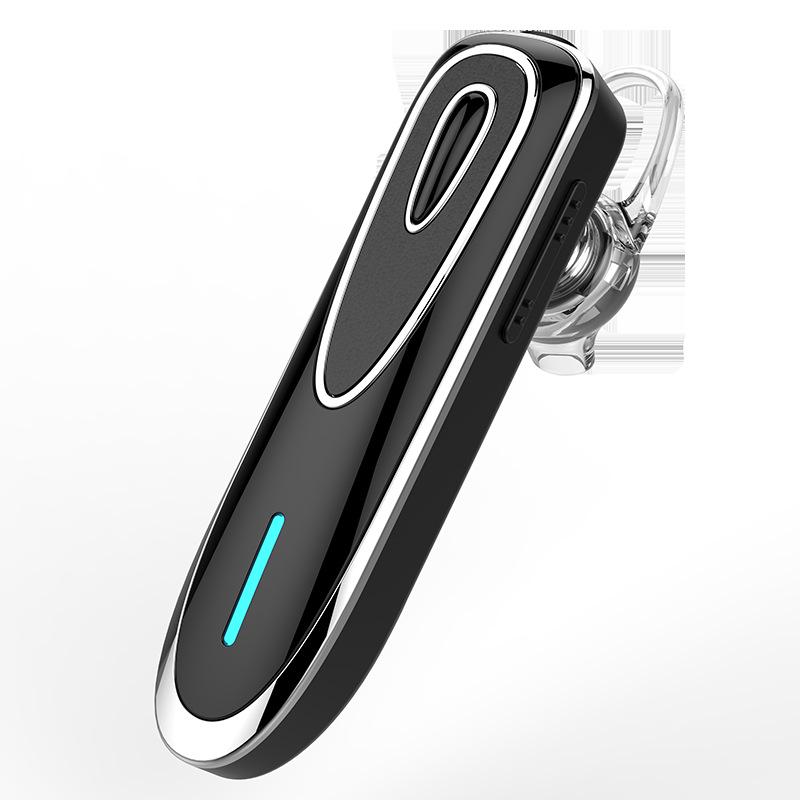 

K1 Business Bluetooth Headset with Qualcomm Chip, Noise Reduction, Super Long Battery Life, Single Ear Ear-hook Design. чорний