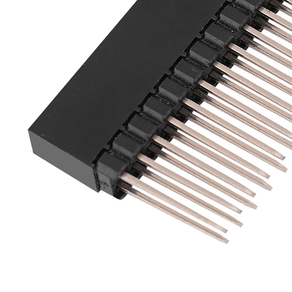 8Pcs Dual Row Female Header 2.54mm Pitch Female Header Connector Header Pin Socket PCB Board