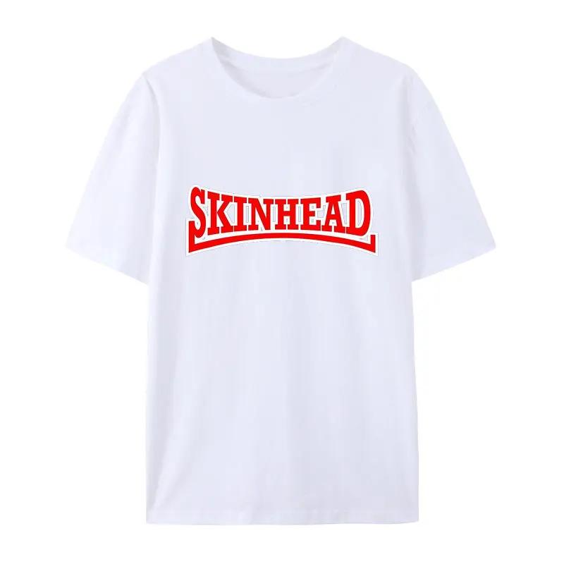 Vtipné tričko Skinhead A Way of Life Pánské Dámské Krátký rukáv Hipster Grafická trička Hip-hop Módní Estetické topy Pánské oblečení