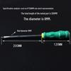 Chrome Vanadium Steel Cross-Shaped Strike-Through Screwdriver with Through-Handle