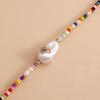 Baroque Simulated Pearls Necklace Short Clavicle Chain Necklace Bohemia Jewelry Dainty Clavicle Chain for Women Girl