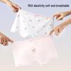 Hongdou Girls' Cotton Boxer Briefs - 4 Pack