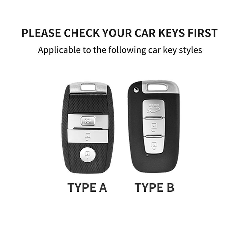 For KIA Rio Rio5 Sportage Ceed Cerato K3 KX3 K4 K5 Sorento Optima Picanto Car Shell Keychain Anti-Scratch Case Cover Accessories