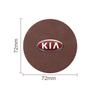 1/2pcs Leather Car Water Coaster Non-Slip Mat Car Bottle Holder Insert Pad For KIA Ceed Rio Sportage R K2 K3 K4 K5 K6 K7 K8 Soul Opeima Ceed Sorento