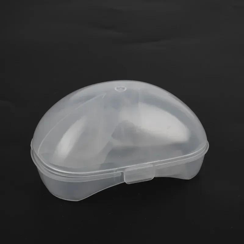2Pcs Silicone Nipples Protectors Feeding Mothers Nipple Shields Protection Cover Breastfeeding Carrying Clear Nipple Case Shield Premium Quality