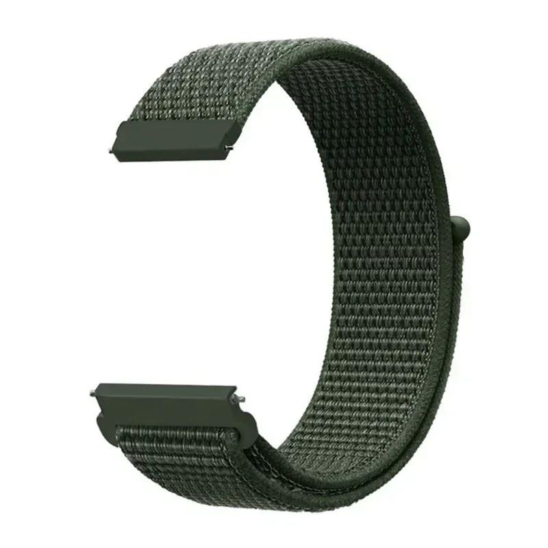20mm 22mm Nylon Loop For Garmin Venu 3 2/SQ SQ2/Vivoactive 6 5 4 3 Watchband For Garmin Forerunner 745 965 255 245 645 55 158