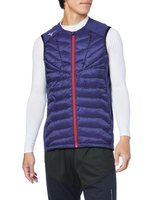 Techfill Hybrid Training Cold Blue M Vest, Protection, Moisture-Wicking, Heat-Retaining, Washable, 32MEA537, Depth,