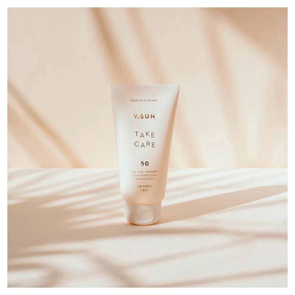 V.SUN Sun Cream Face Take Care LSF50, 75ml