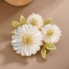 Natural seashell flower brooch cherry blossom corsage for school entrance White gifts for gift case included ceremonies, graduations, weddings,