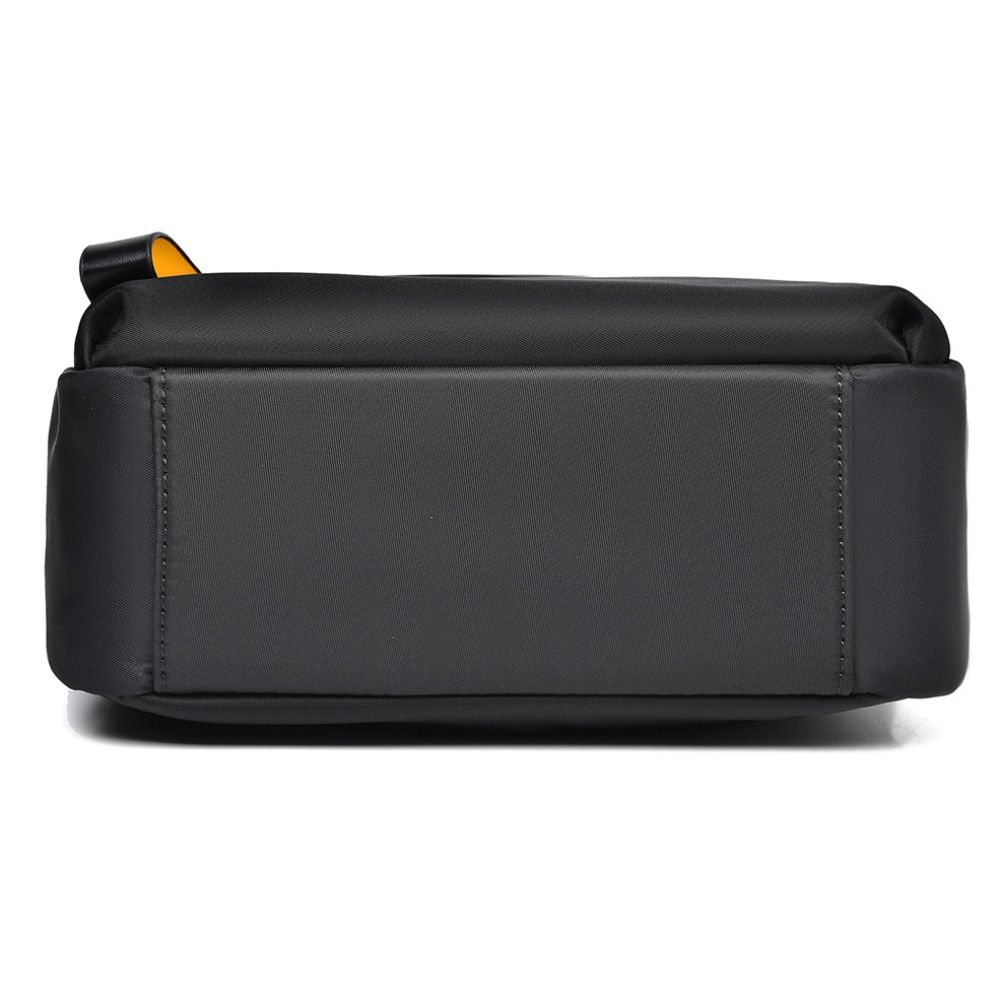 Zipper Pockets Men Crossbody Backpack Waterproof Sling Bag Stylish Messenger Bag  Document Storage