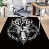 1PC Goat 666 Non-Slip Floor Carpet Compatible for Office&Living Room&Bedroom&Dining Room - Flat-Weave Machine-W236