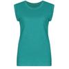 Shop   Round Slub Cotton Double Sleeve Tank Top Beige Dai Wsh 0519
