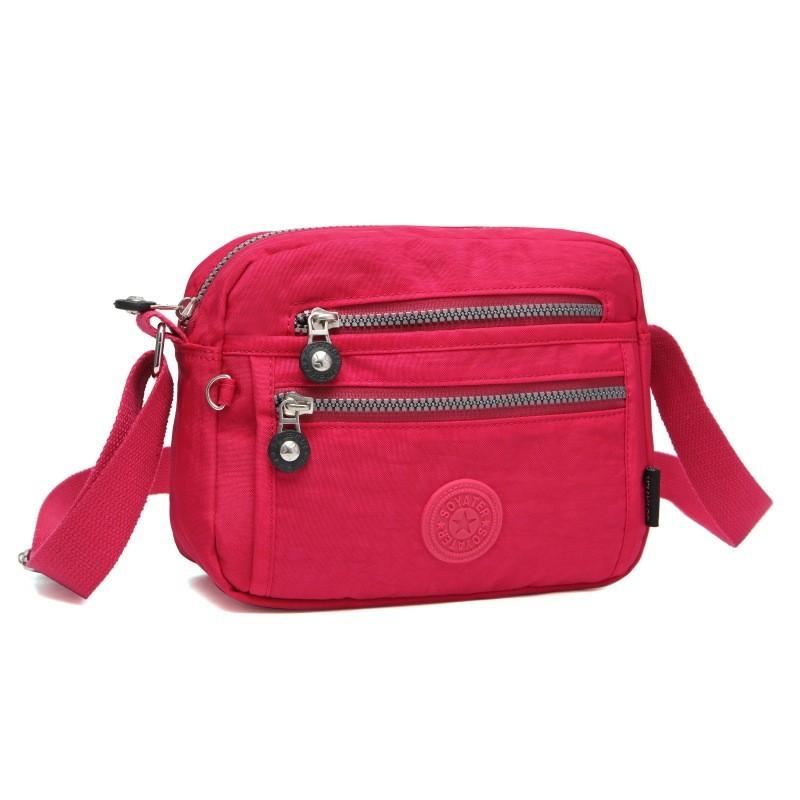 Elegant Women Nylon Handbag Lady Durable Shoulder Tote With Classic Timeless Design