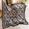 High-quality Luxurious Silk Scarves Headband Scarfs Neck Scarf For Women Chain Silk Scarf Women's Decorative Shawl