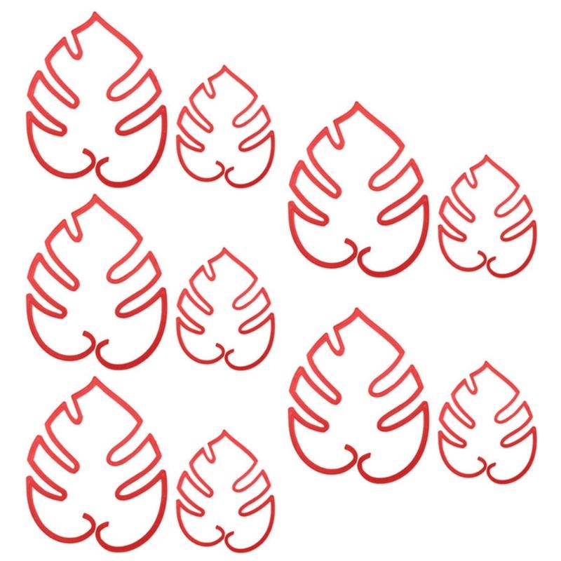 

5 Pack Plant Support Stem Support Stake Encourage Vertical Plant Growth And Flexible Support For Indoor Outdoor Plant червоний