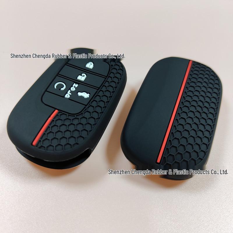 Silikon Waben Schlüsselabdeckung für Honda Accord, CRV, Civic, Fit, Odyssey, Geely, XR-V