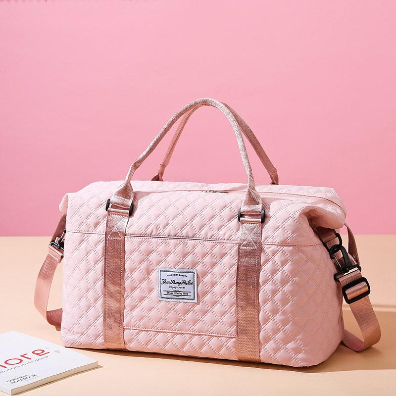 Hand-held short-distance travel bag Women's oversized capacity business trip travel luggage bag Multifunctional and lightweight maternity storage bag