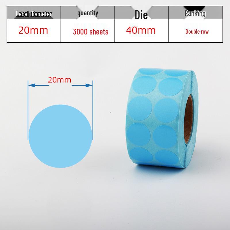 Waterproof Adhesive Thermal Barcode Stickers - Various Sizes
