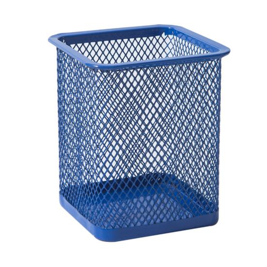 Portapenne Scatola a rete per organizer per penne da tavolo in ferro battuto resistente all'usura di grande capacità per la casa