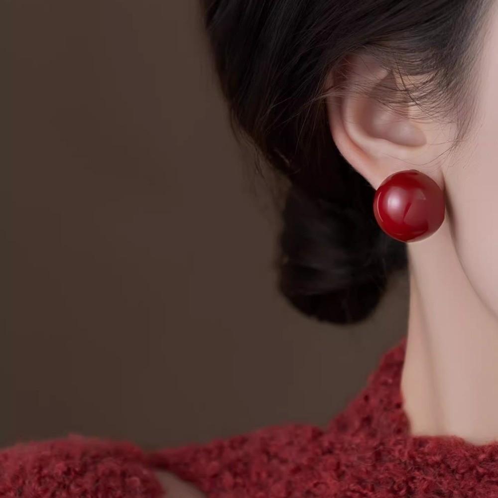Vielseitige Imitationsperlen-Ohrstecker Minimalistisches Design Ohrstecker Schmuck für den täglichen Gebrauch