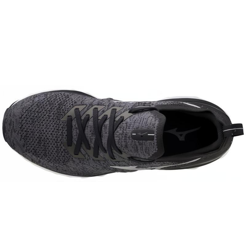 Mizuno Wave Sky Neo Laufschuhe Unisex Schwarz/Grau Sneaker J1GC203403