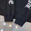 8081 CHROME HEARTS 2025 Nová jarná a jesenná nadrozmerná tenká mikina s kapucňou s logom v klasickom štýle pre páry