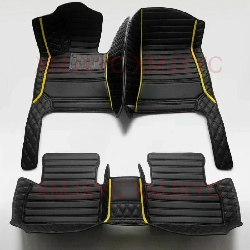Customized 5D Car Floor Mats for Mercedes Benz GLA X156 H247 2019-2024 GLB 5 Seat 7 Seat Car Interior Accessories Carpets