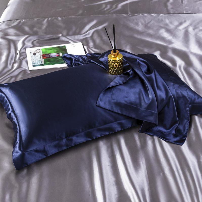 Charm Momme Anti-wrinkle Soft Protect Hair Skin Pillowcase Skin-friendly 48cm*74cm Silk Pillow Case PillowCase Luxury 100% Mulberry Silk For Bed