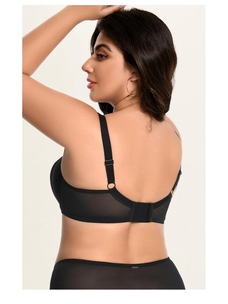 Plus Size Anti-Sagging Breathable Lingerie for Women with Large Busts.