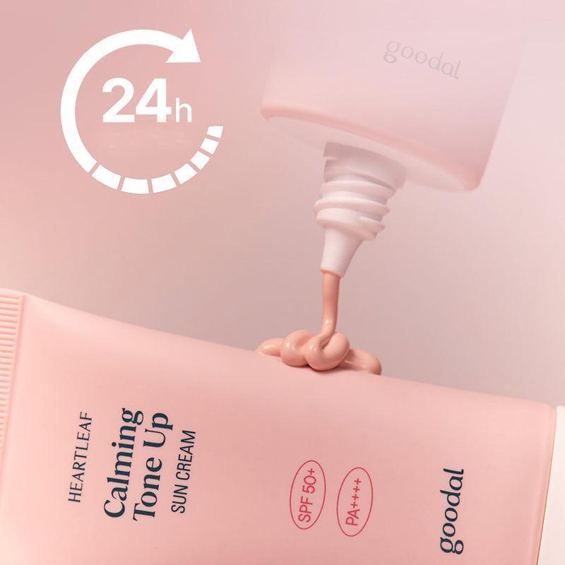 Goodal Herzblatt Beruhigende Tone-Up Sonnencreme LSF 50+ PA++++ 25ml/50ml