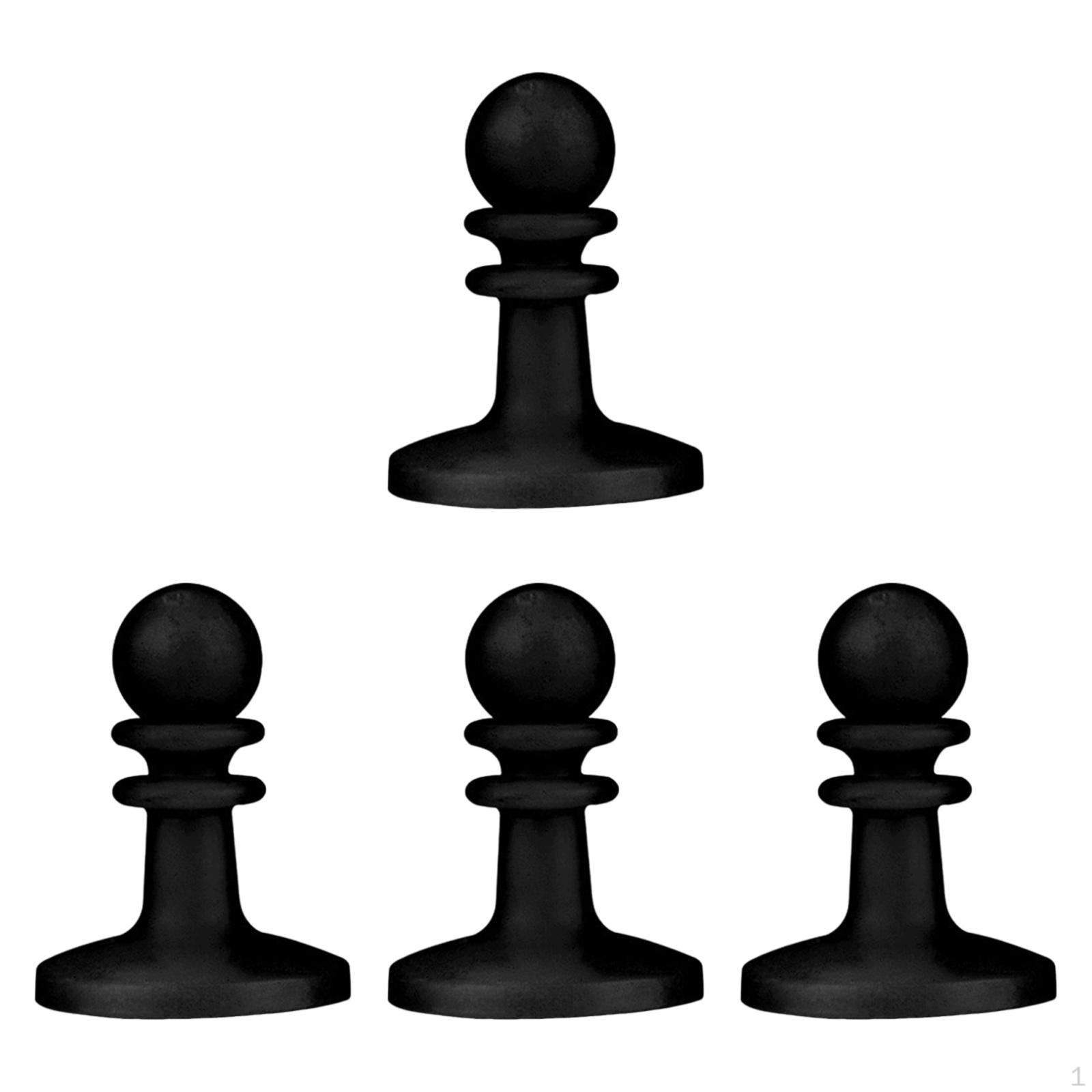 

4 Pieces Camp Tent Pole Protector with 6mm Hole Lightweight Accessory 7cmx5cm Portable Tip Cap хакі