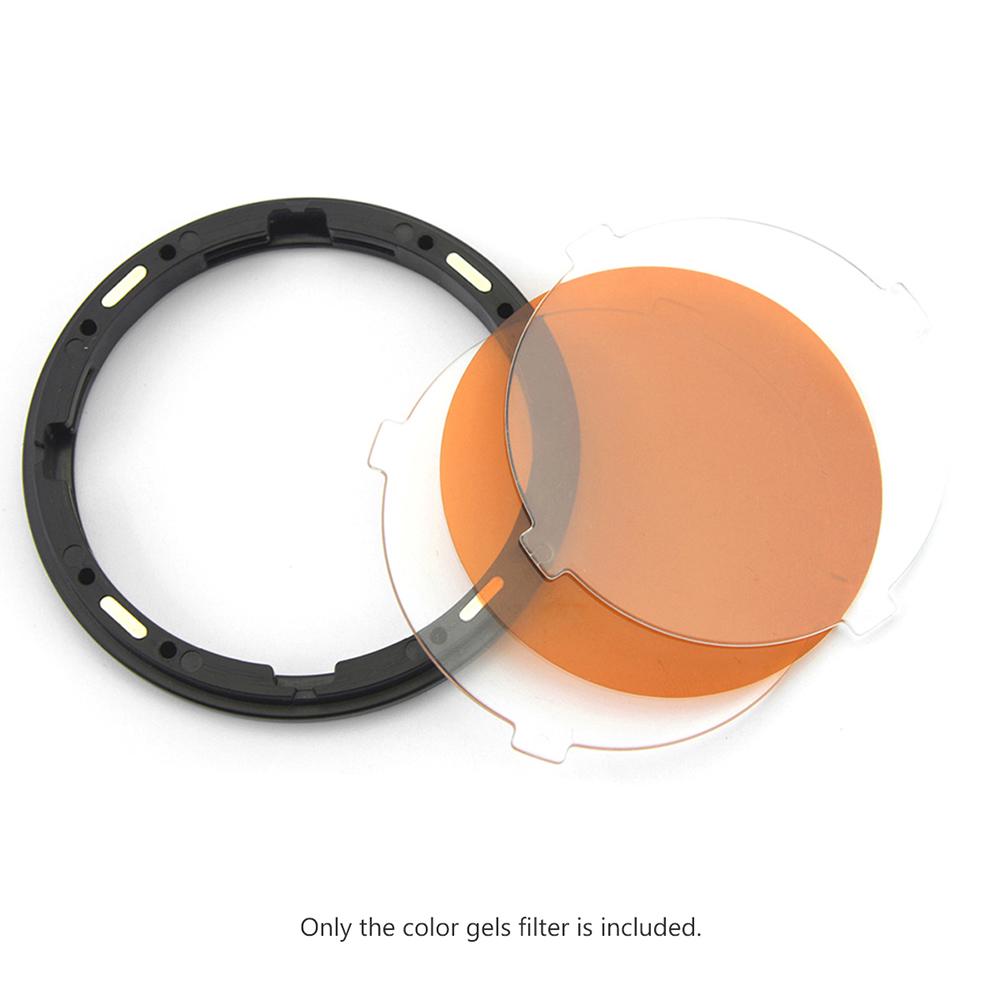 Godox V-11T Color Filters Kit Color Gels Filters 16 Different Colors * 2 for Godox V1 Series Camera