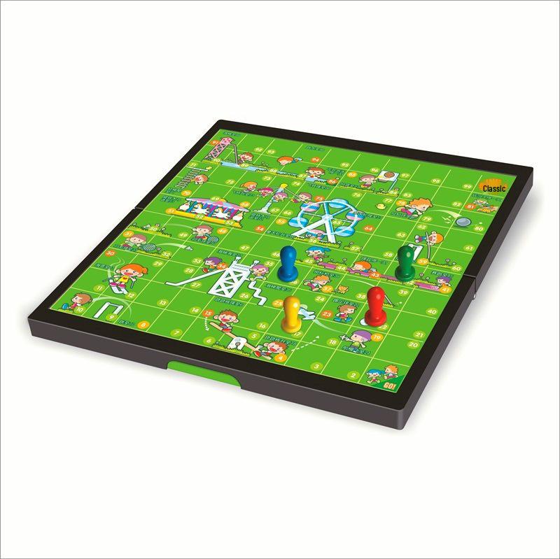 Magnetisch Vijf op een Rij & Vliegend Schaken Spel: Draagbaar Educatief Bordspel voor Kinderen